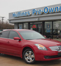 nissan altima 2009 dk  red sedan 2 5 s gasoline 4 cylinders front wheel drive automatic 76205