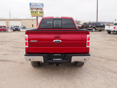 ford f 150 2013 red lariat gasoline 6 cylinders 4 wheel drive automatic 76234