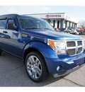 dodge nitro 2010 blue suv se gasoline 6 cylinders 2 wheel drive automatic 76543