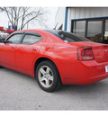 dodge charger 2008 red sedan gasoline 6 cylinders rear wheel drive automatic 76541