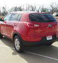 kia sportage 2011 red suv lx gasoline 4 cylinders all whee drive automatic 77656