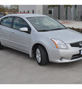 nissan sentra 2012 silver sedan gasoline 4 cylinders front wheel drive automatic 78411