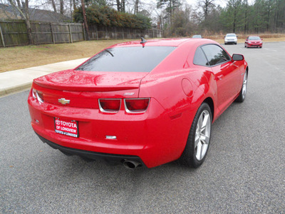 chevrolet camaro 2011 red coupe ss gasoline 8 cylinders rear wheel drive automatic 75604