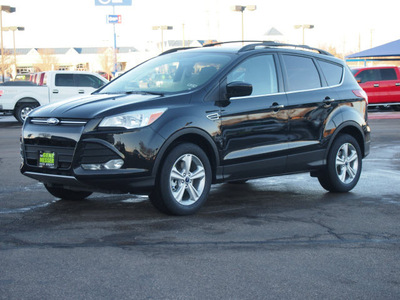 ford escape 2013 black suv se gasoline 4 cylinders front wheel drive shiftable automatic 79407
