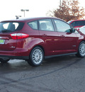 ford c max hybrid 2013 ruby red metall wagon se hybrid 4 cylinders front wheel drive cont  variable trans  79407
