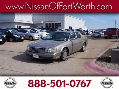 cadillac deville 2004 beige sedan gasoline 8 cylinders front wheel drive automatic 76116