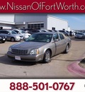 cadillac deville 2004 beige sedan gasoline 8 cylinders front wheel drive automatic 76116