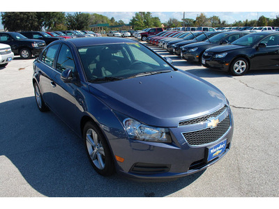 chevrolet cruze 2013 blue sedan gasoline 4 cylinders front wheel drive not specified 77090