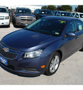 chevrolet cruze 2013 blue sedan gasoline 4 cylinders front wheel drive not specified 77090