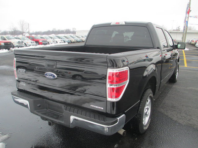 ford f 150 2011 black xlt flex fuel 6 cylinders 2 wheel drive autostick 62863