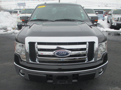 ford f 150 2011 black xlt flex fuel 6 cylinders 2 wheel drive autostick 62863