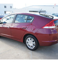 honda insight 2010 red hatchback lx hybrid 4 cylinders front wheel drive automatic 77034