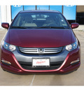 honda insight 2010 red hatchback lx hybrid 4 cylinders front wheel drive automatic 77034