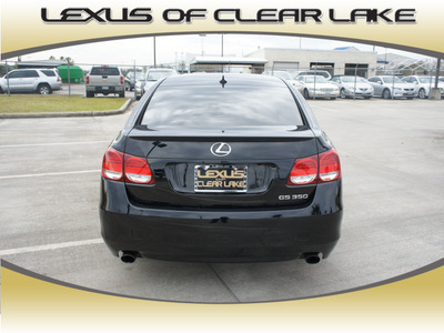 lexus gs 350 2011 black sedan gasoline 6 cylinders rear wheel drive automatic 77546