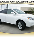 lexus rx 350 2010 white suv gasoline 6 cylinders front wheel drive automatic 77546