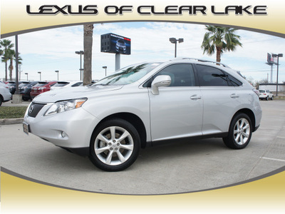 lexus rx 350 2010 gray suv gasoline 6 cylinders front wheel drive automatic 77546