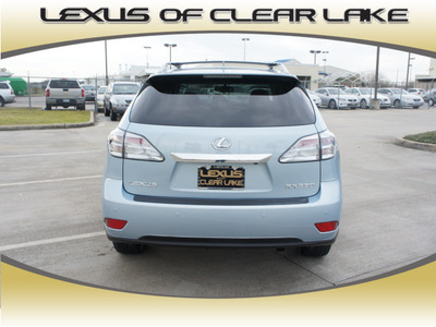 lexus rx 350 2010 blue suv gasoline 6 cylinders front wheel drive automatic 77546