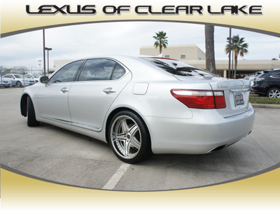 lexus ls 460 2007 silver sedan l gasoline 8 cylinders rear wheel drive automatic 77546