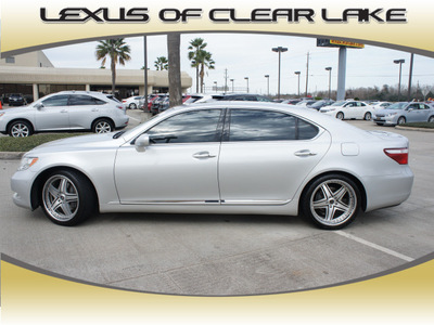 lexus ls 460 2007 silver sedan l gasoline 8 cylinders rear wheel drive automatic 77546