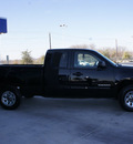 gmc sierra 1500 2010 black pickup truck sl flex fuel 8 cylinders 2 wheel drive 4 speed automatic 76206