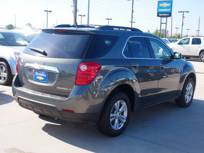 chevrolet equinox 2013 green suv 4 cylinders 6 spd auto w od lpo,cargo conv pkg lpo,blk rf rack crs rails 77090