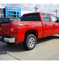 chevrolet silverado 1500 2013 red ls 8 cylinders 4 spd auto,elec cntlled lpo,bedrail prots bluetooth for ph 77090