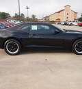chevrolet camaro 2013 black coupe ls 6 cylinders not specified 77090