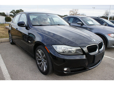 bmw 3 series 2009 black sedan 328i gasoline 6 cylinders rear wheel drive automatic 78729