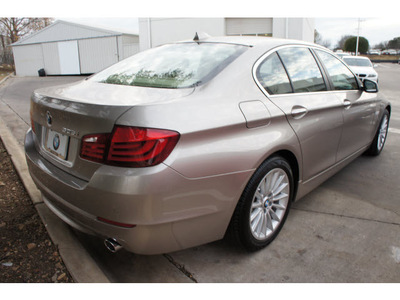 bmw 5 series 2013 beige sedan 535i gasoline 6 cylinders rear wheel drive automatic 78729