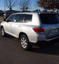 toyota highlander 2013 silver suv gasoline 6 cylinders front wheel drive automatic 76116