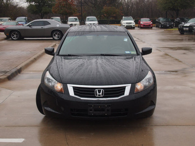 honda accord 2010 black sedan ex 4 cylinders automatic 76051