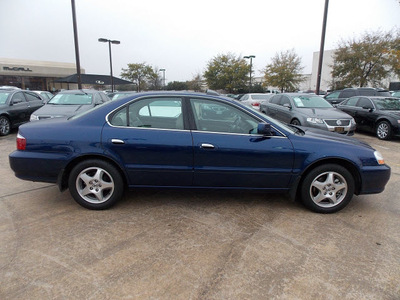 acura tl 2002 dk  blue sedan 3 2 w navi gasoline 6 cylinders front wheel drive shiftable automatic 77074