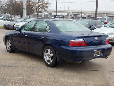 acura tl 2002 dk  blue sedan 3 2 w navi gasoline 6 cylinders front wheel drive shiftable automatic 77074