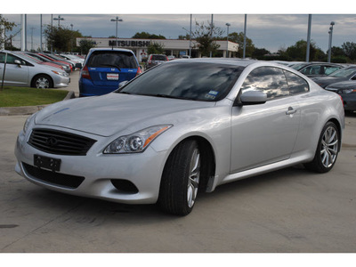 infiniti g37 2008 silver coupe gasoline 6 cylinders rear wheel drive not specified 77090