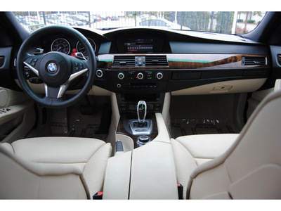 bmw 5 series 2010 white sedan 535i 6 cylinders automatic 77002