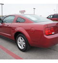 ford mustang 2007 red coupe 6 cylinders automatic 76543