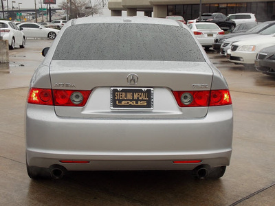 acura tsx 2007 silver sedan w navi gasoline 4 cylinders front wheel drive shiftable automatic 77074