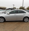 acura tsx 2007 silver sedan w navi gasoline 4 cylinders front wheel drive shiftable automatic 77074