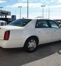 cadillac deville 2005 white sedan gasoline 8 cylinders front wheel drive automatic 76011