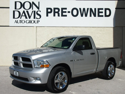 ram 1500 2012 silver gasoline 8 cylinders 2 wheel drive automatic 76011