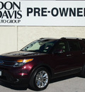 ford explorer 2011 maroon suv limited gasoline 6 cylinders 2 wheel drive automatic 76011