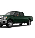 ford f 350 super duty 2013 green 8 cylinders shiftable automatic 77338