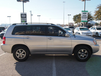 toyota highlander 2002 silver suv gasoline 4 cylinders front wheel drive automatic with overdrive 76011