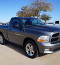 ram 1500 2012 gray st gasoline 8 cylinders 2 wheel drive automatic 76049
