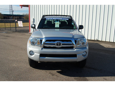 toyota tacoma 2009 silver prerunner v6 6 cylinders automatic with overdrive 77632