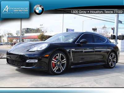 porsche panamera 2010 black sedan turbo gasoline 8 cylinders all whee drive automatic 77002