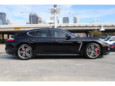 porsche panamera 2010 black sedan turbo gasoline 8 cylinders all whee drive automatic 77002