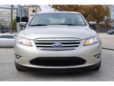 ford taurus 2010 gold sedan limited gasoline 6 cylinders front wheel drive automatic 77002