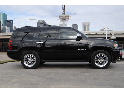 chevrolet tahoe 2007 black suv ltz flex fuel 8 cylinders rear wheel drive automatic 77002