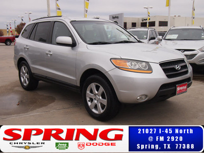 hyundai santa fe 2009 silver suv se gasoline 6 cylinders front wheel drive not specified 77388